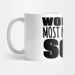 World's Most Mediocre Son Mug